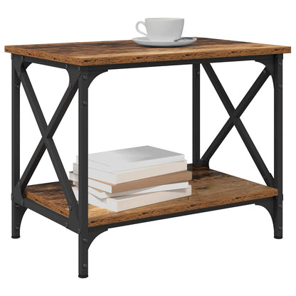 Tavolo laterale Marrone Legno multistrato