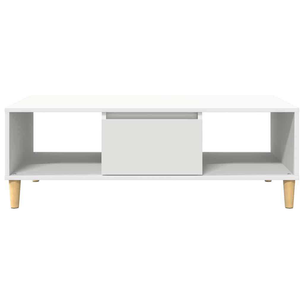 Tavolino da salotto Bianco 102 x 55 x 35 cm
