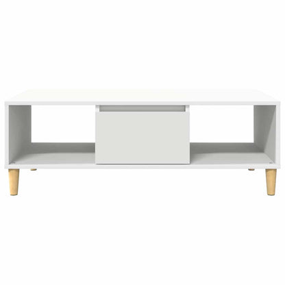 Tavolino da salotto Bianco 102 x 55 x 35 cm