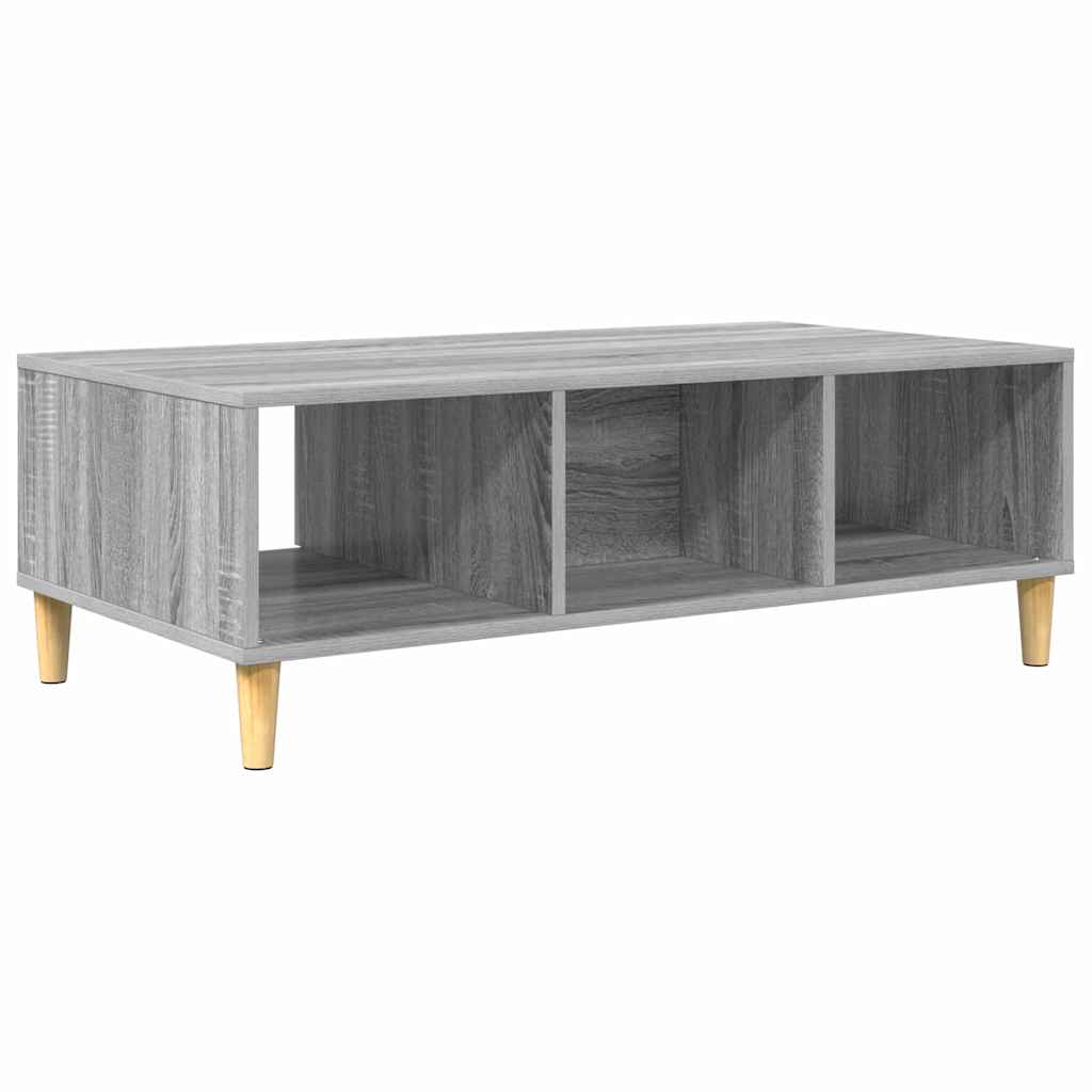 Tavolino da salotto Grigio Sonoma 102 x 55 x 35 cm | homemem39