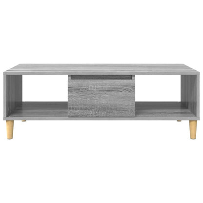 Tavolino da salotto Grigio Sonoma 102 x 55 x 35 cm | homemem39
