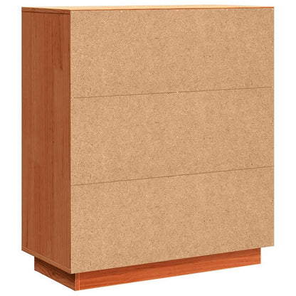 Credenza Cera marrone 70 x 34 x 80 cm Legno di pino massello