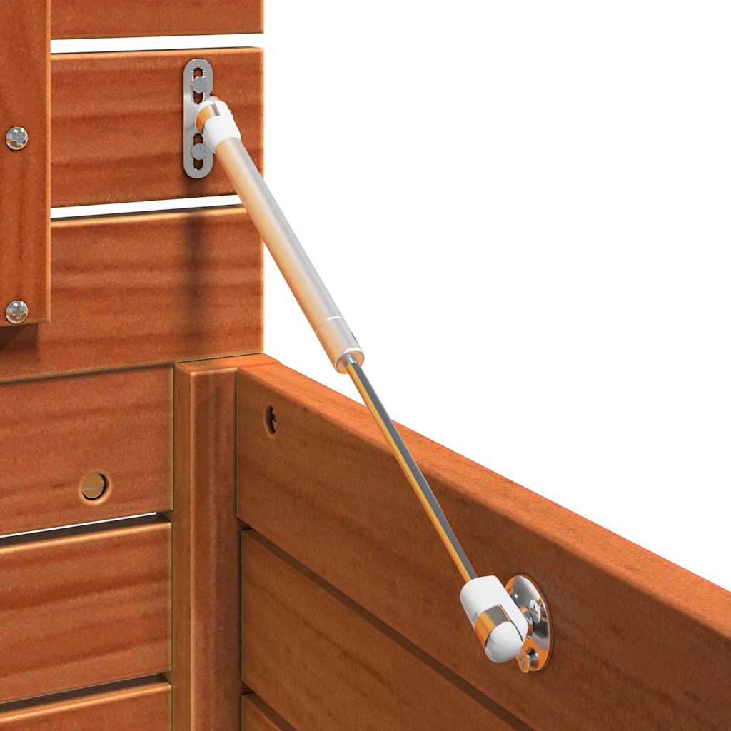 Scatola di Stoccaggio Marrone cerato 101 x 50,5 x 46,5 cm