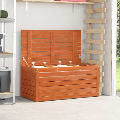 Scatola di Stoccaggio Marrone cerato 101 x 50,5 x 46,5 cm