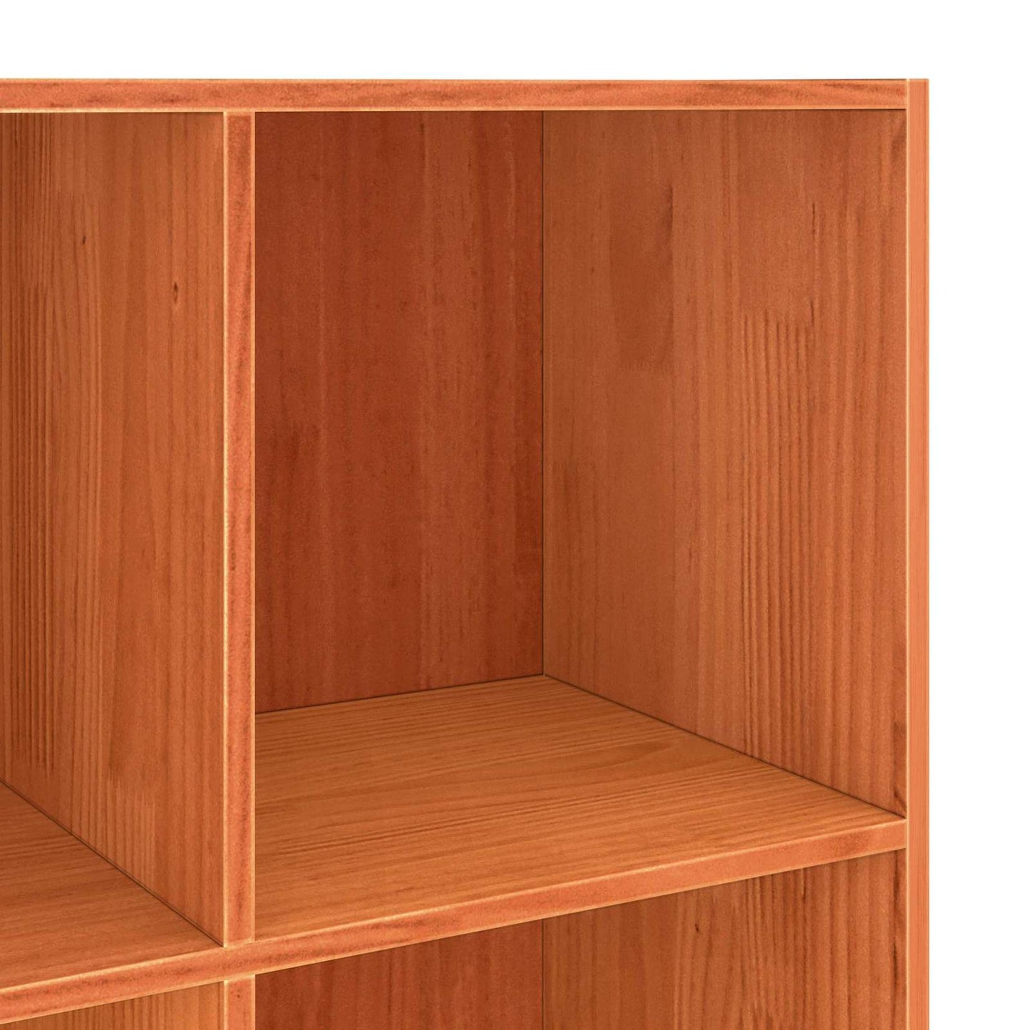 Armadio per Libri Marrone cerato 104 x 33 x 110 cm