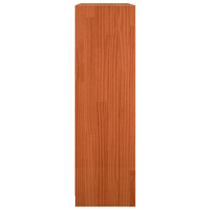 Armadio per Libri Marrone cerato 104 x 33 x 110 cm