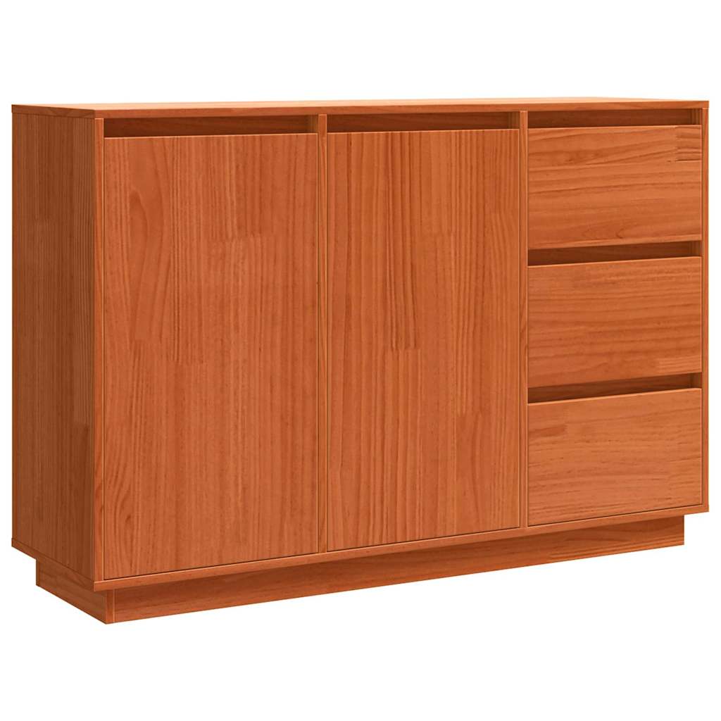 Credenza Marrone 111 x 34 x 75 cm Legno massello di pino
