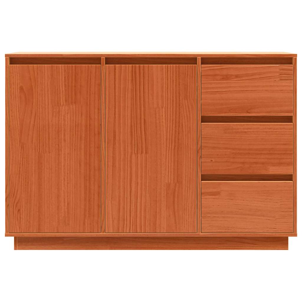 Credenza Marrone 111 x 34 x 75 cm Legno massello di pino