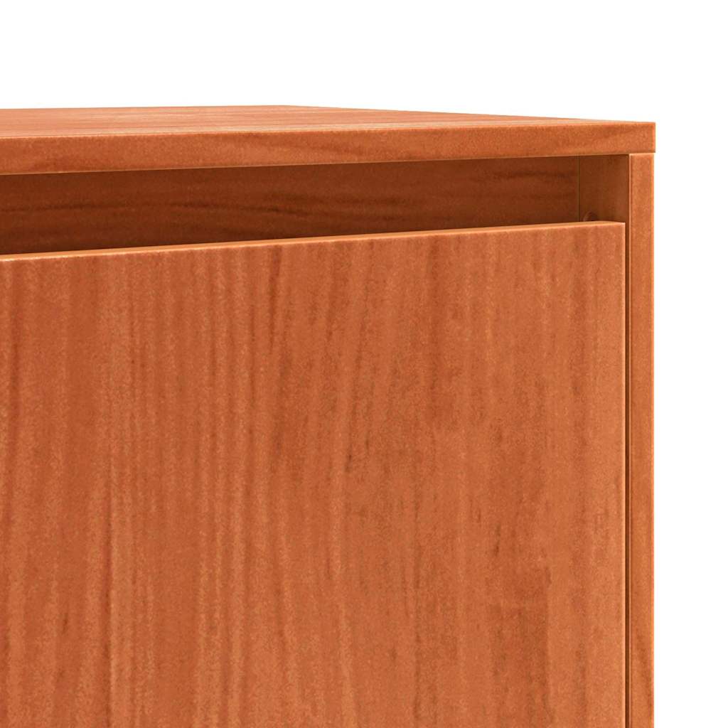Credenza Marrone 111 x 34 x 60 cm Legno massello di pino