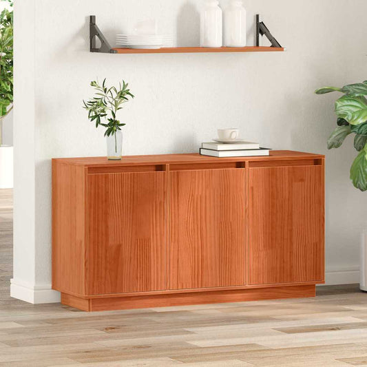 Credenza Marrone 111 x 34 x 60 cm Legno massello di pino
