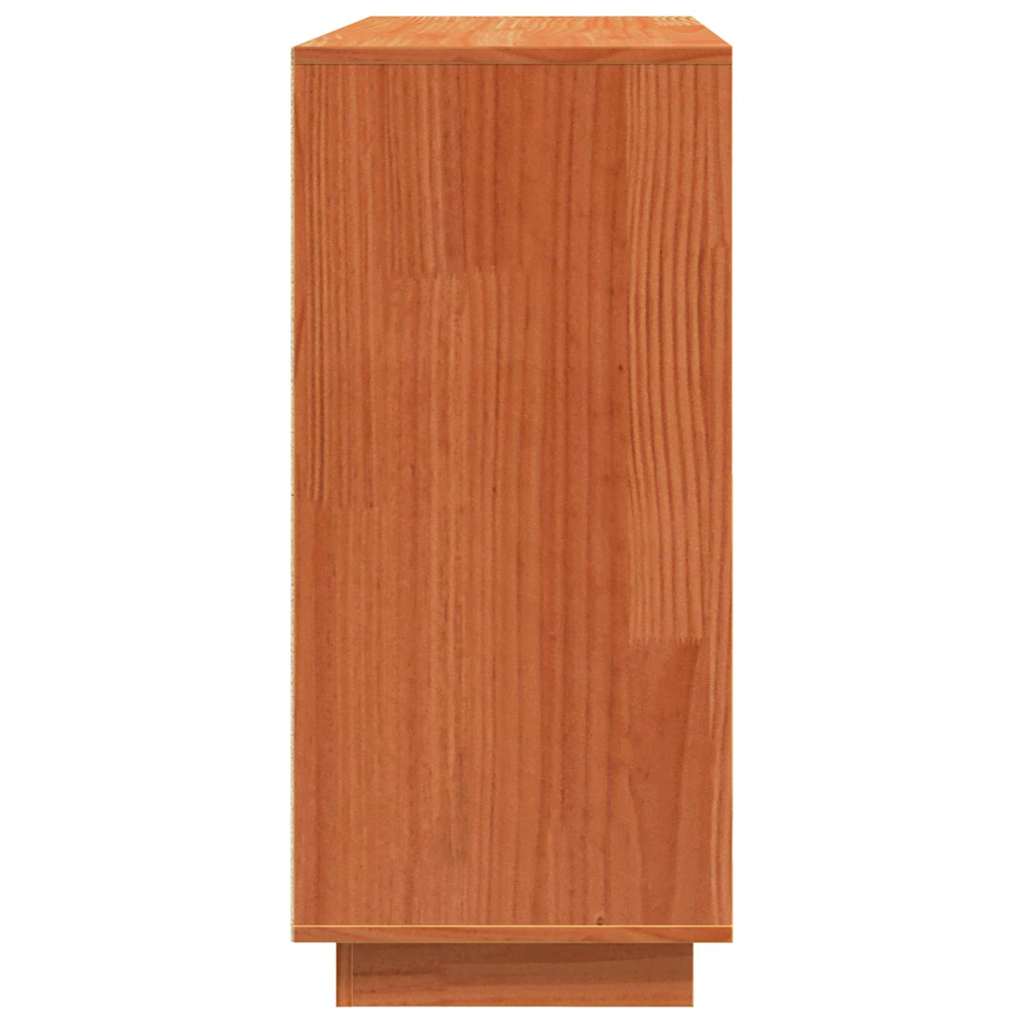 Credenza Cera marrone 110 x 34 x 75 cm Legno di pino massello