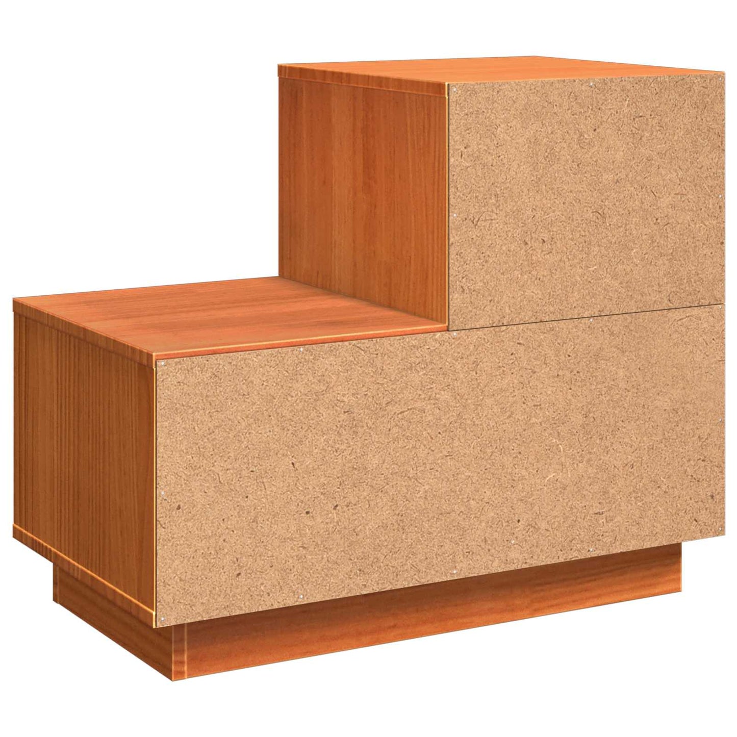 Armadio da Notte con cassetto Marrone cerato 60 x 34 x 51 cm