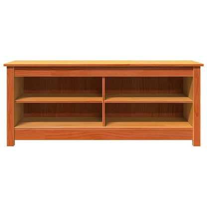 Panca per scarpe Cera marrone 110 x 38 x 45.5 cm