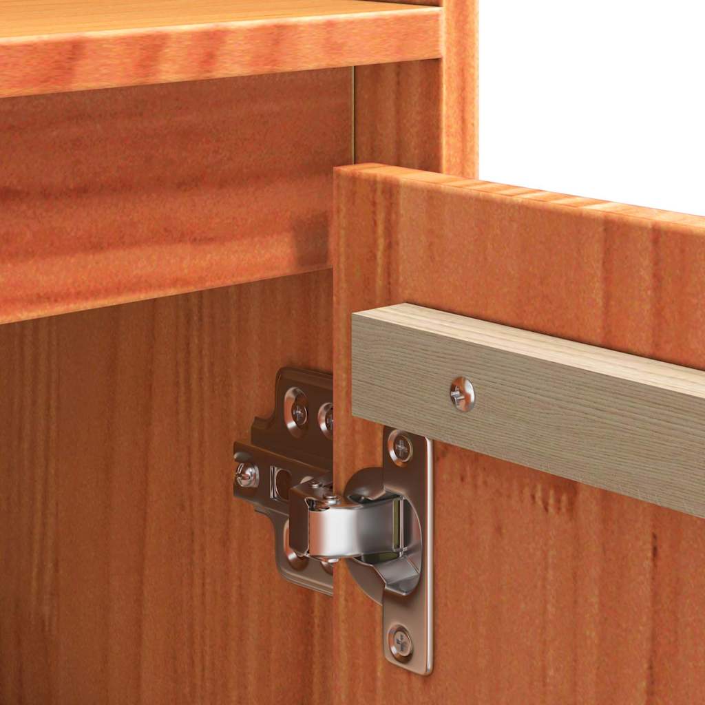 Credenza Marrone 104.5 x 34 x 80 cm