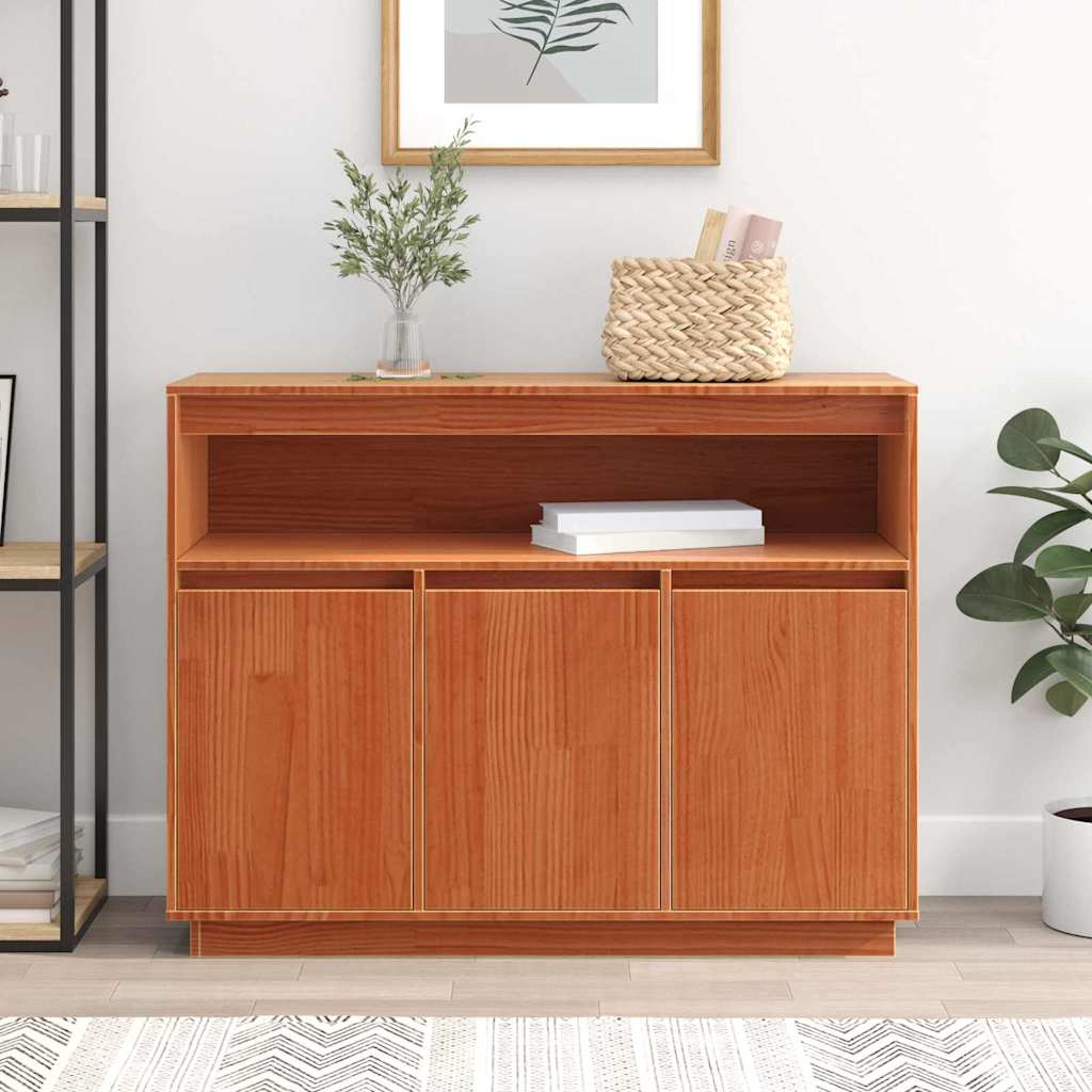 Credenza Marrone 104.5 x 34 x 80 cm