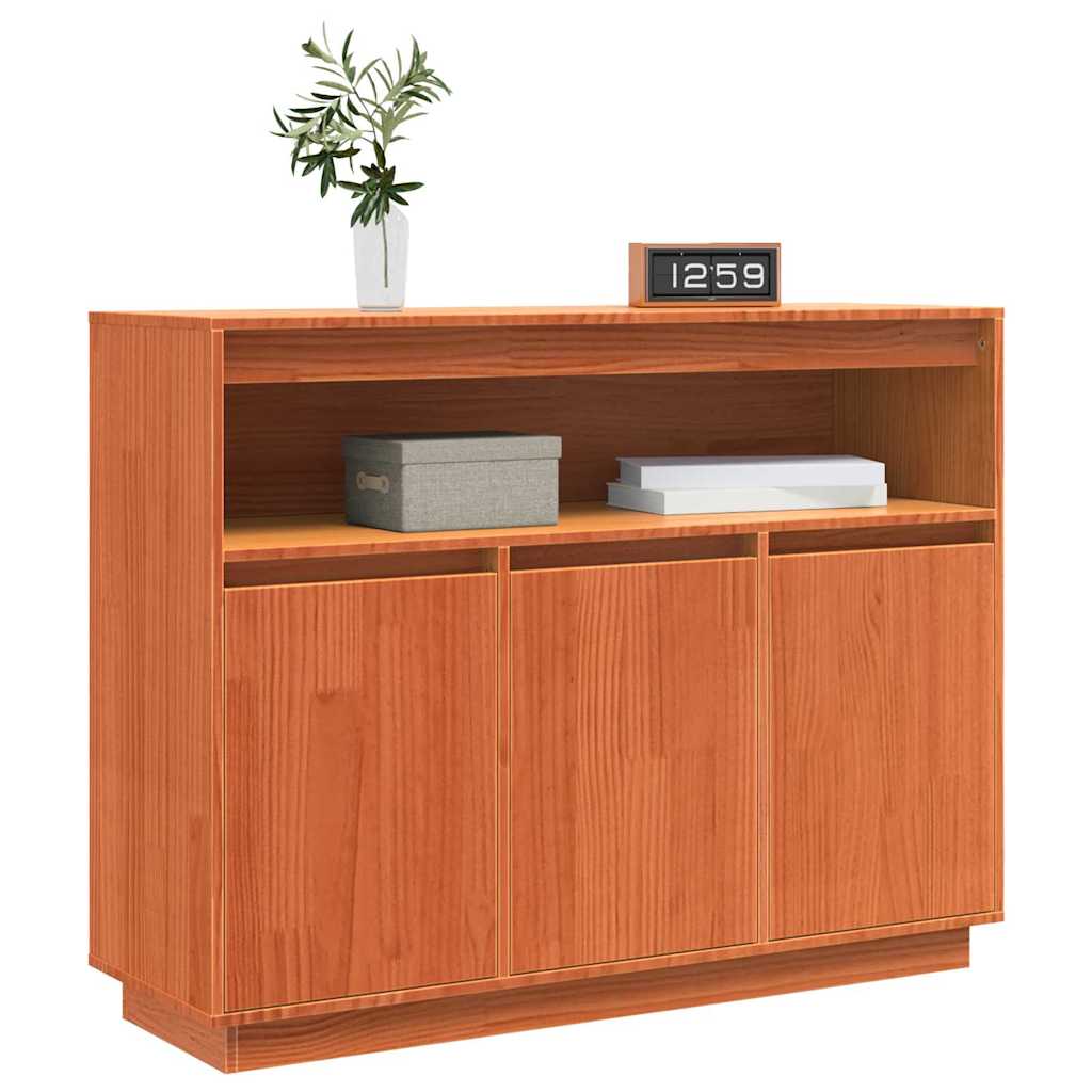 Credenza Marrone 104.5 x 34 x 80 cm
