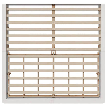 Struttura del letto Bianco 180 x 200 cm Pino massello - homemem39
