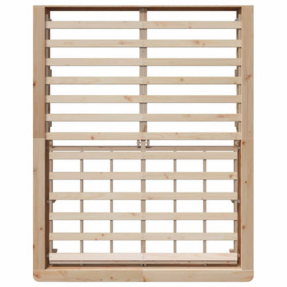 Struttura del letto Pino massello 160 x 200 cm Pino massello - homemem39