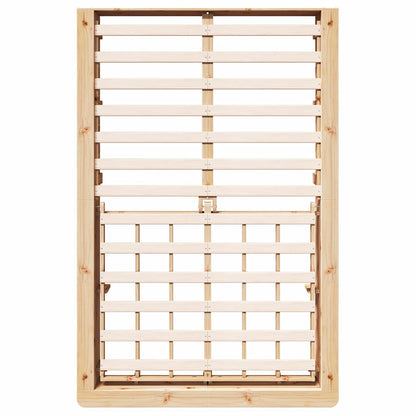 Struttura del letto Pino massello 140 x 200 cm Pino massello - homemem39