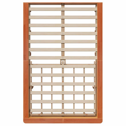 Struttura del letto Cera marrone 210 x 118 x 30 cm - homemem39