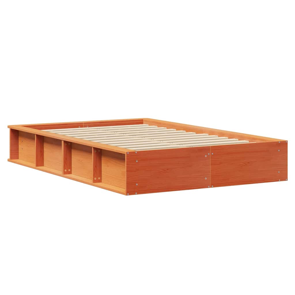 Struttura del letto Cera marrone 210 x 118 x 30 cm - homemem39