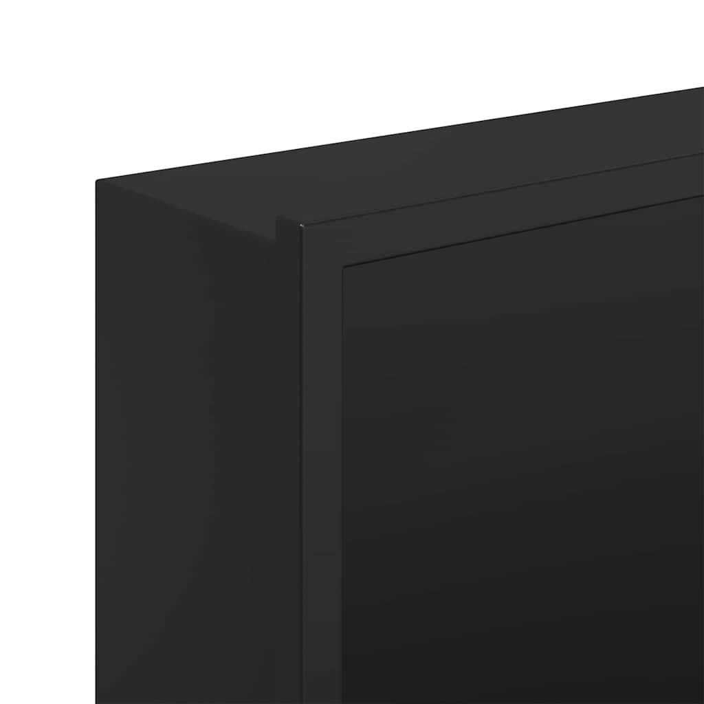 Nicchia per doccia Nero 90 x 30 x 9,5 cm Acciaio inossidabile | homemem39
