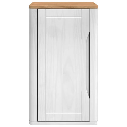 Armadio da bagno a muro con porta FLORO Bianco 35 x 30 x 60 cm | homemem39