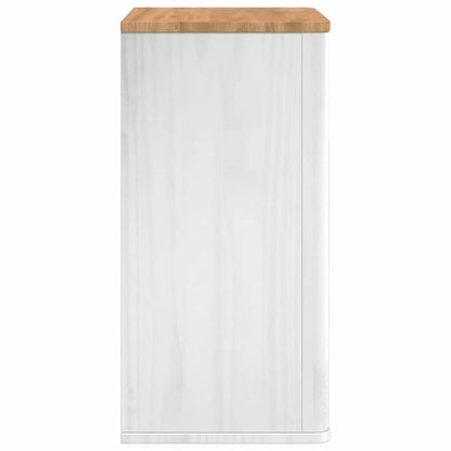Armadio da bagno a muro con porta FLORO Bianco 35 x 30 x 60 cm | homemem39