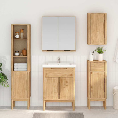 Mobile da Bagno con porta FLORO Marrone cerato 35 x 30 x 90 cm | homemem39