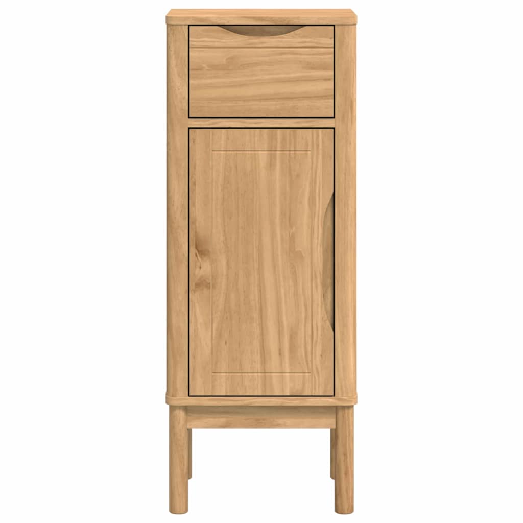 Mobile da Bagno con porta FLORO Marrone cerato 35 x 30 x 90 cm | homemem39