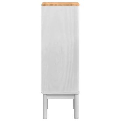 Mobile da Bagno con cassetto FLORO Bianco 35 x 30 x 90 cm | homemem39