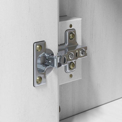 Mobiletto bagno alto con porta FLORO Bianco 35 x 30 x 160 cm | homemem39