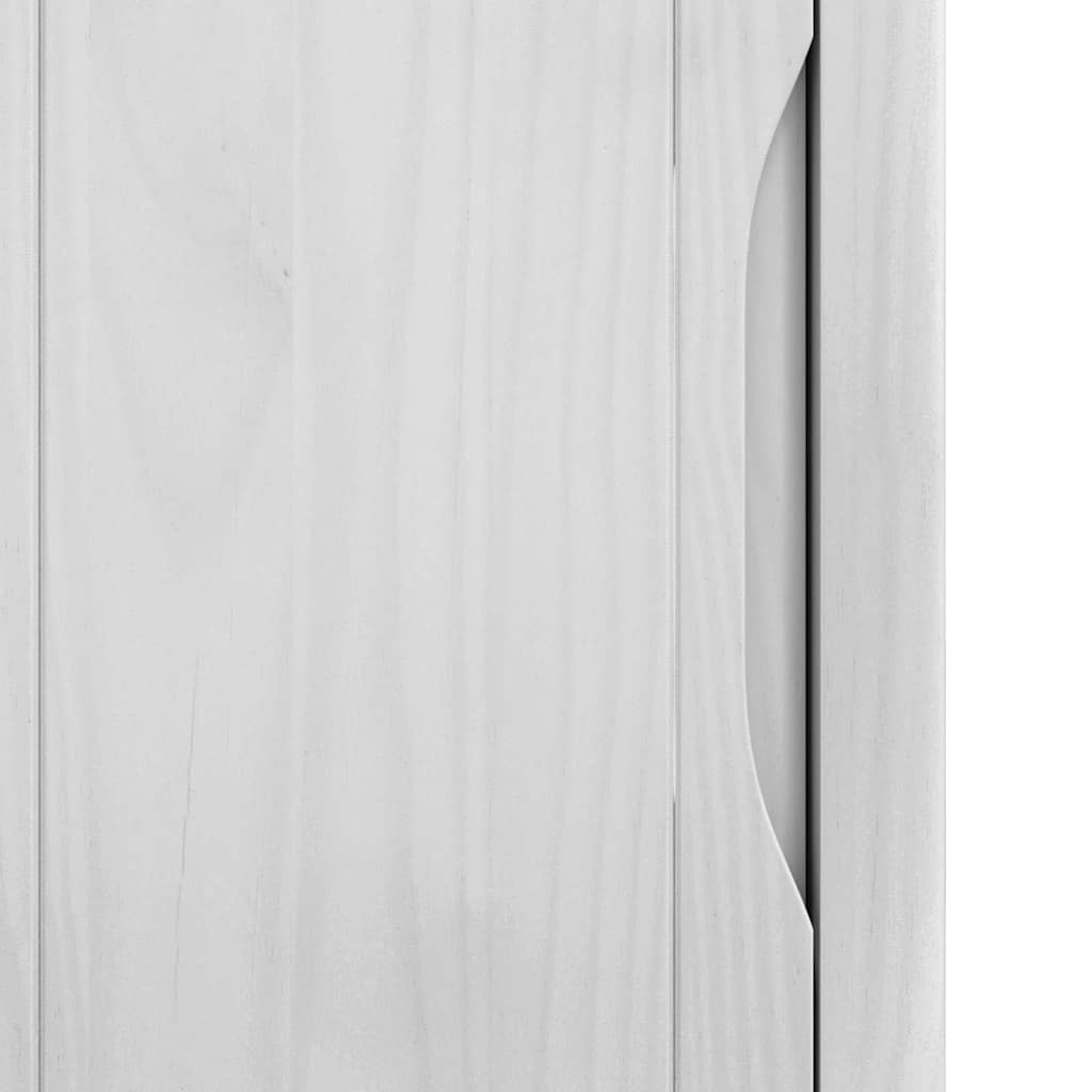 Mobiletto bagno alto con porta FLORO Bianco 35 x 30 x 160 cm | homemem39