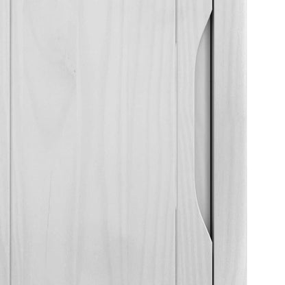 Mobiletto bagno alto con porta FLORO Bianco 35 x 30 x 160 cm | homemem39