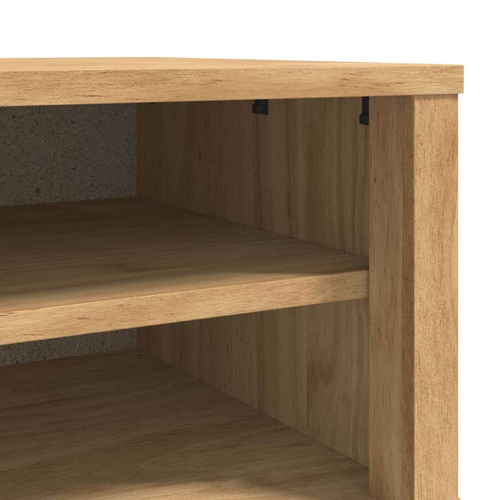 Panchina per corridoio FLORO Marrone cerato 115 x 40 x 45 cm | homemem39