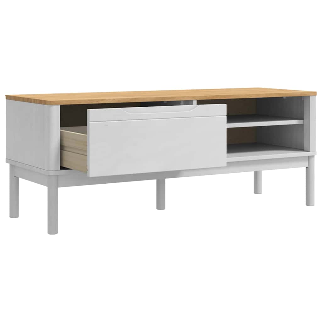 Panchina per corridoio FLORO Bianco 115 x 40 x 45 cm | homemem39