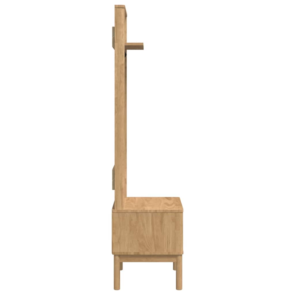 Armadio per corridoio FLORO Marrone cerato 50 x 40 x 158 cm | homemem39