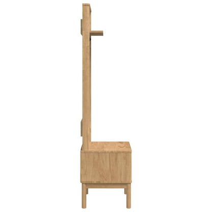 Armadio per corridoio FLORO Marrone cerato 50 x 40 x 158 cm | homemem39