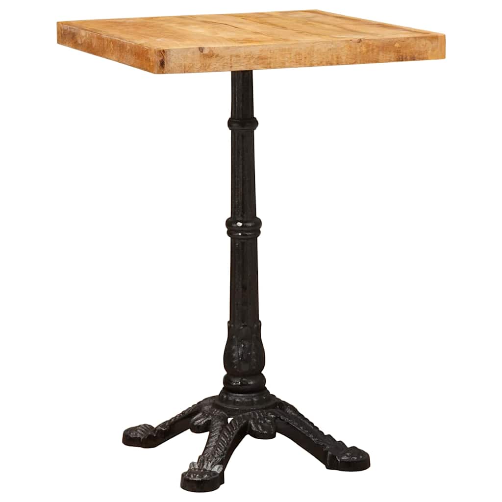 Tavolo da bistrot 50 x 50 x 76 cm Legno di mango massello | homemem39