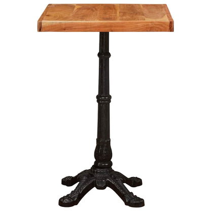 Tavolo da bistrot 50 x 50 x 76 cm Legno di Acacia Massello | homemem39