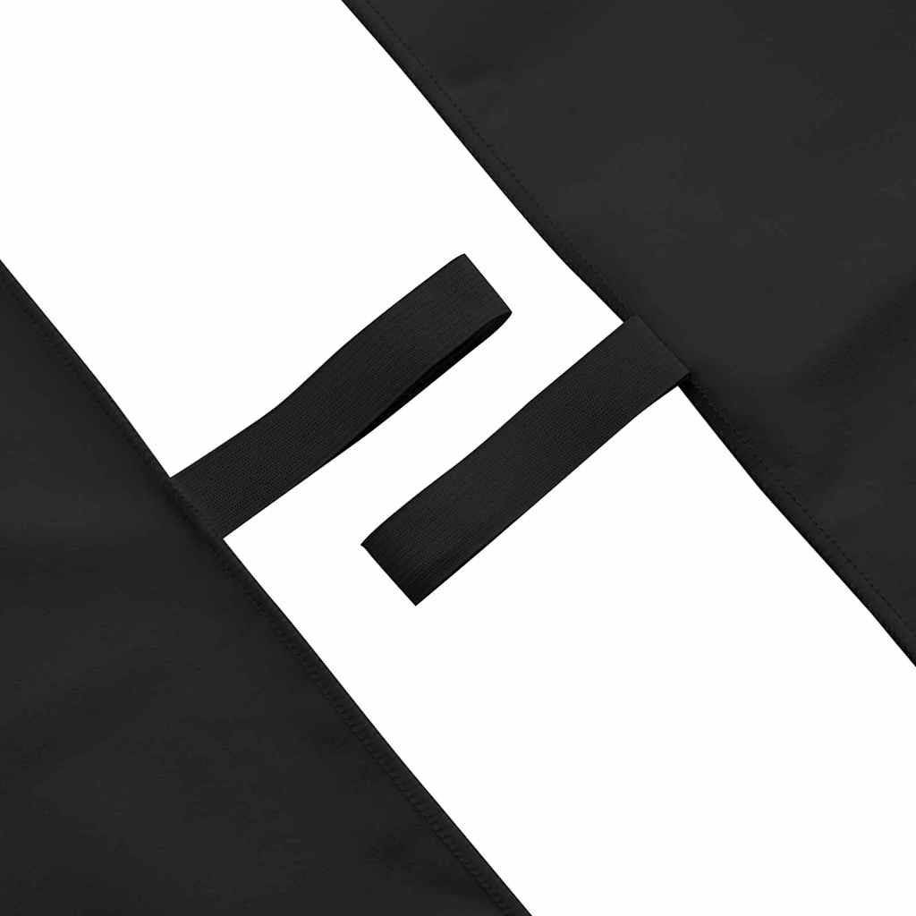 Asciugamani Sportivi 2 pcs Nero 100 x 50 cm