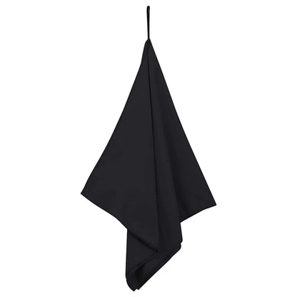 Asciugamani Sportivi 2 pcs Nero 100 x 50 cm