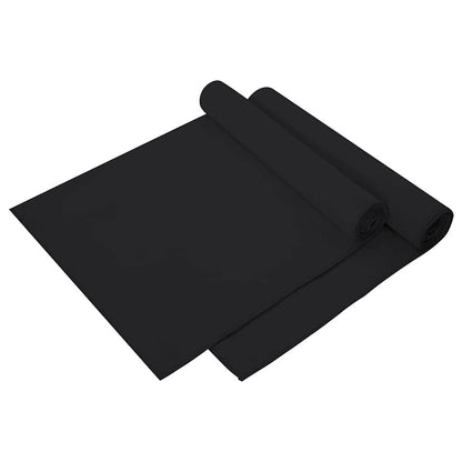 Asciugamani Sportivi 2 pcs Nero 140 x 70 cm