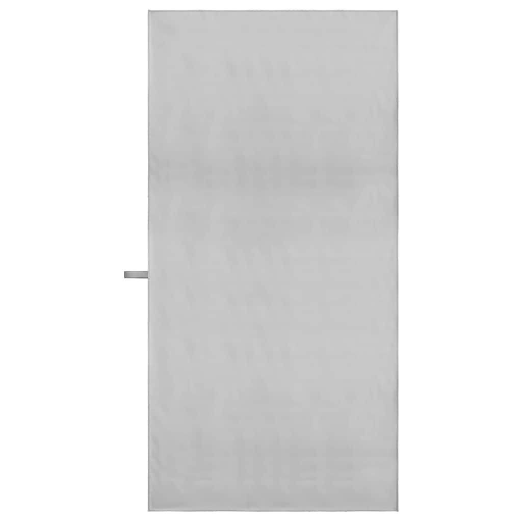 Asciugamani Sportivi 2 pcs Grigio 140 x 70 cm