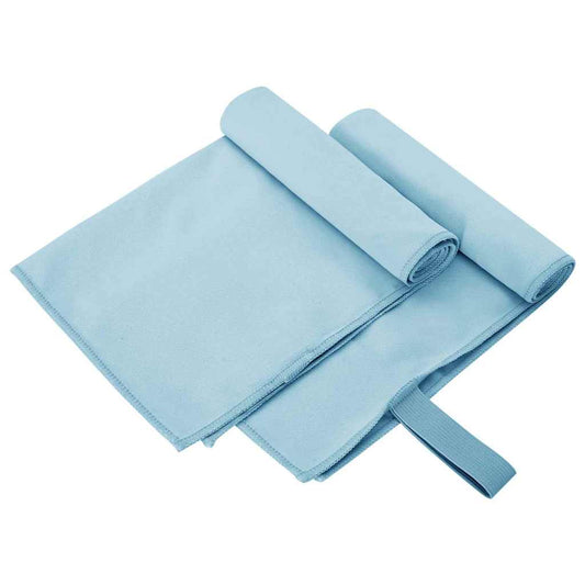 Asciugamani Sportivi 2 pcs Blu 50 x 30 cm