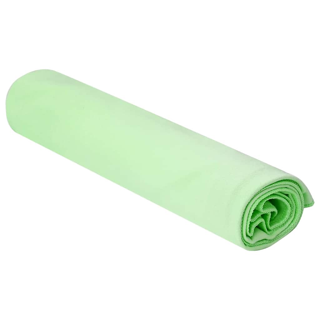 Asciugamani Sportivi 2 pcs Verde 100 x 50 cm