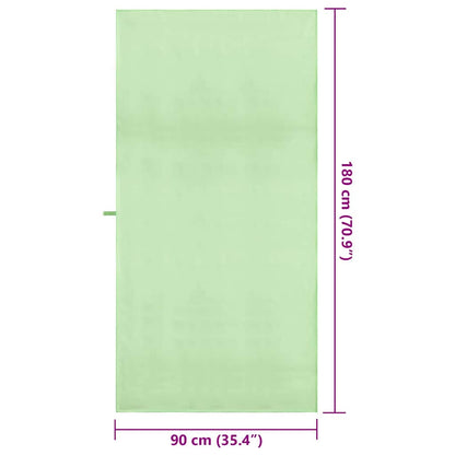Asciugamani Sportivi 2 pcs Verde 180 x 90 cm