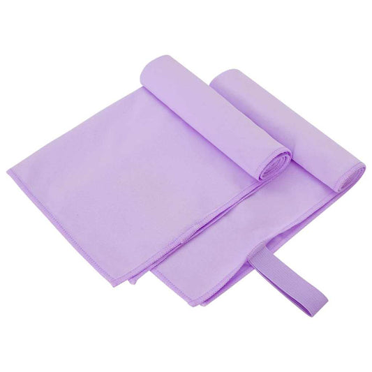 Asciugamani Sportivi 2 pcs Viola 50 x 30 cm