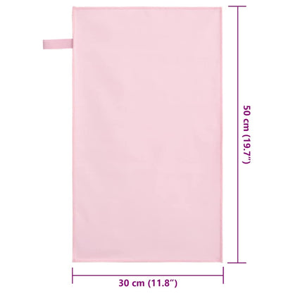 Asciugamani Sportivi 2 pcs Rosa 50 x 30 cm