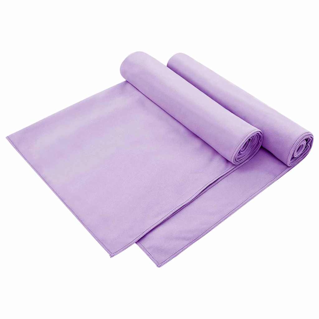 Asciugamani per Sedia Outdoor 2 pcs Viola 130 x 60 cm